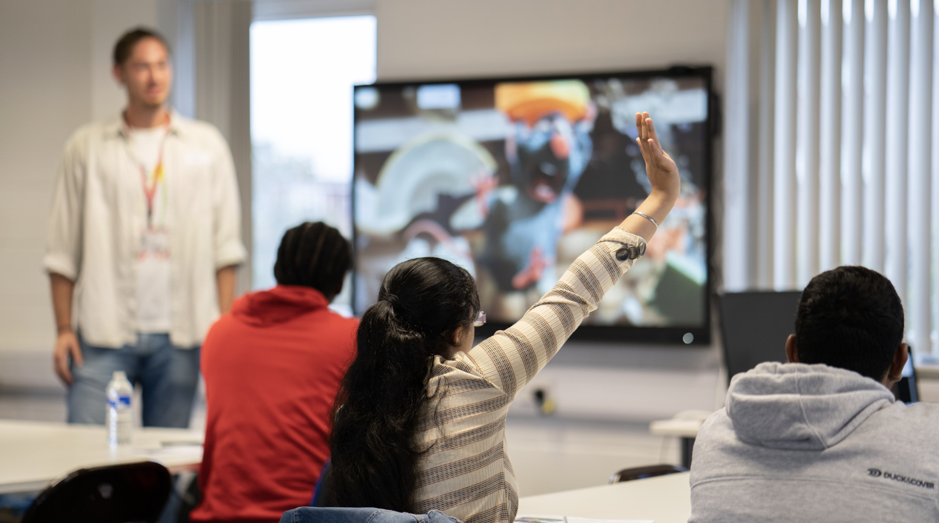 showing an animation workshop